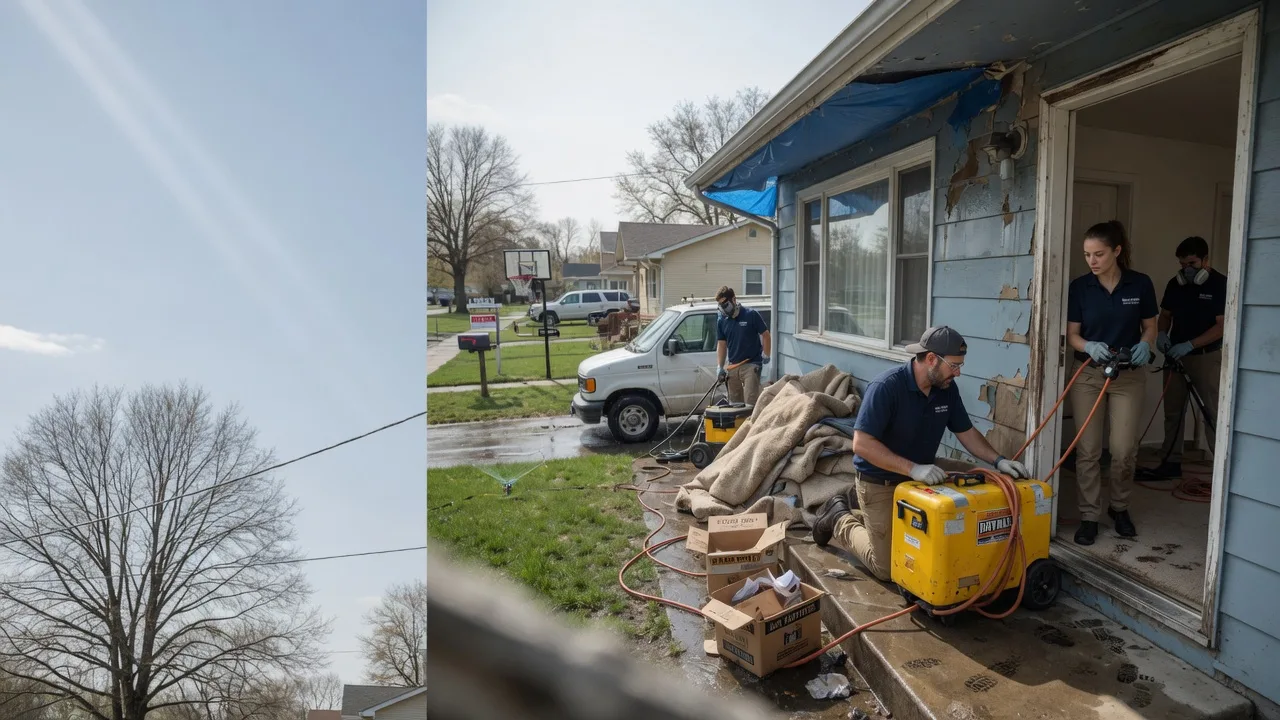 Basement Flood Cleanup in Browntown, WI near me